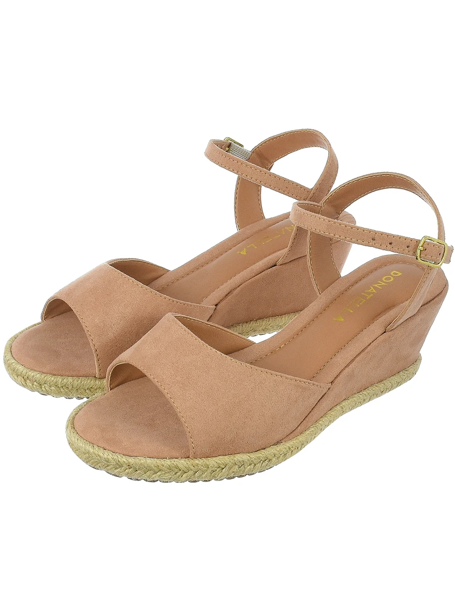 Women Platforms & Wedge Sandals - Màu be - Xem 1