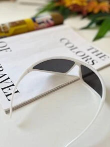 Men Fashion Glasses - 白色 - 查看 2