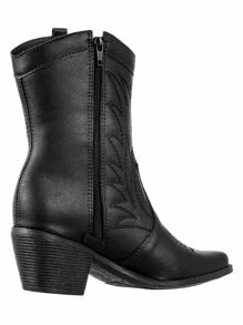 GiGiL Women Fashion Boots - Negro - Ver 5