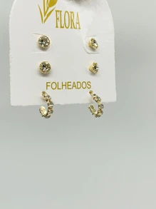 Earring Sets - Plateado - Ver 2