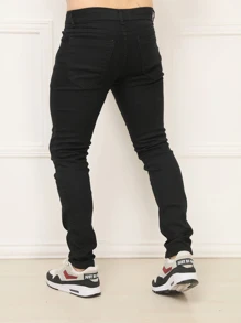 Men Jeans - Black - View 2