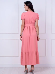Women Dresses - Hồng - Xem 2