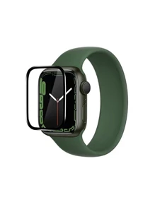 Película 3D De Gel Curvada Para Apple Watch 38mm/40mm/42mm/44mm Protetor Tela Relogio - Transparente - Visão 1