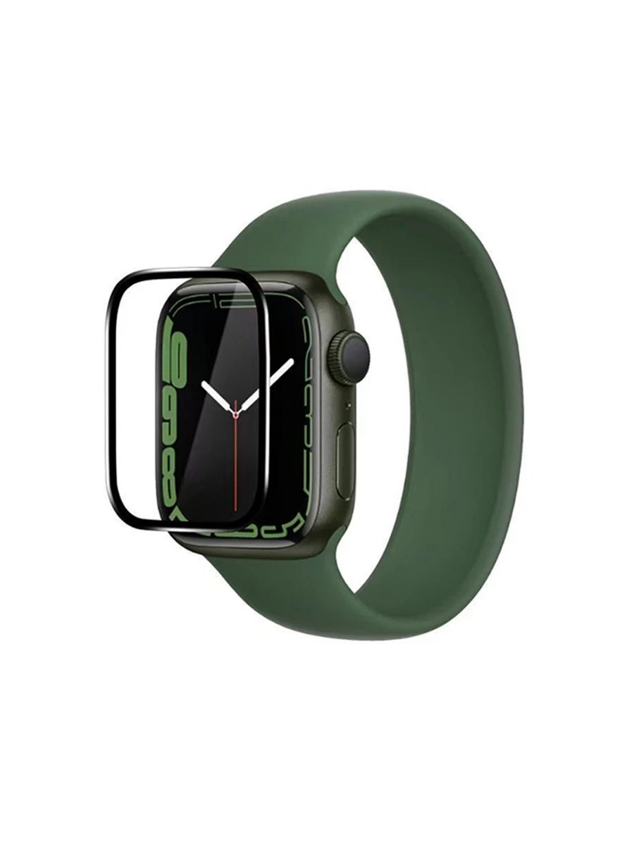 Película 3D De Gel Curvada Para Apple Watch 38mm/40mm/42mm/44mm Protetor Tela Relogio - Transparente - Visão 1