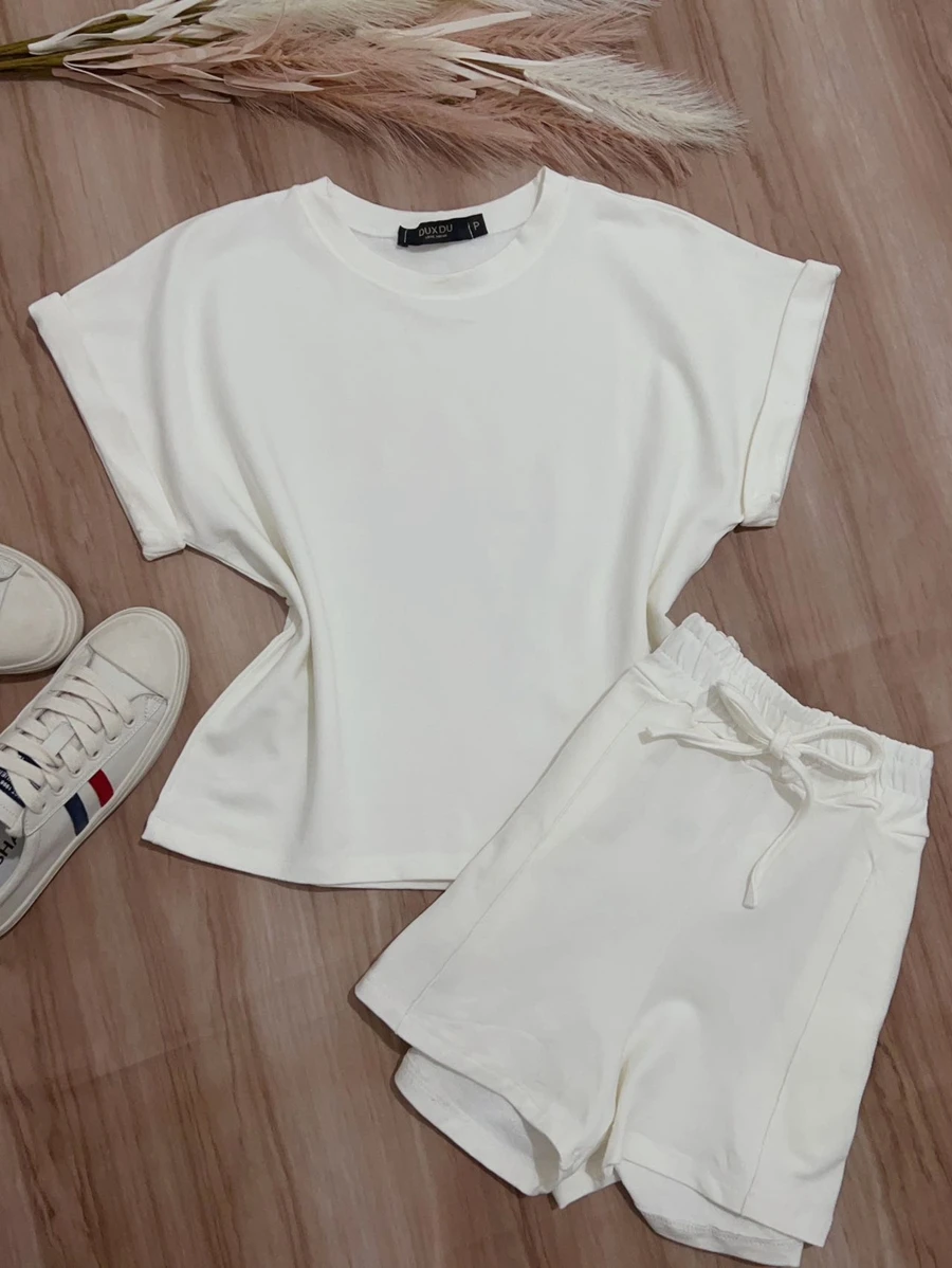 Women Two-piece Outfits - Màu be - Xem 1