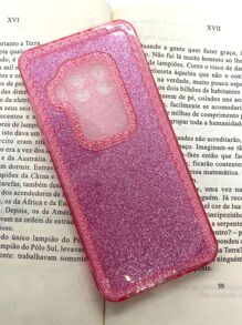 Capa de celular compatível com Moto One Zoom Brilho - Rosê - Visão 1