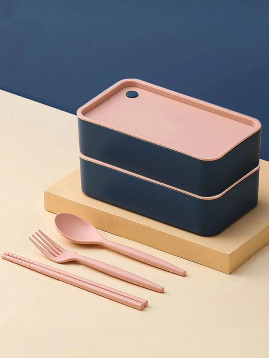 Lunch Box - 淺粉色 - 查看 1