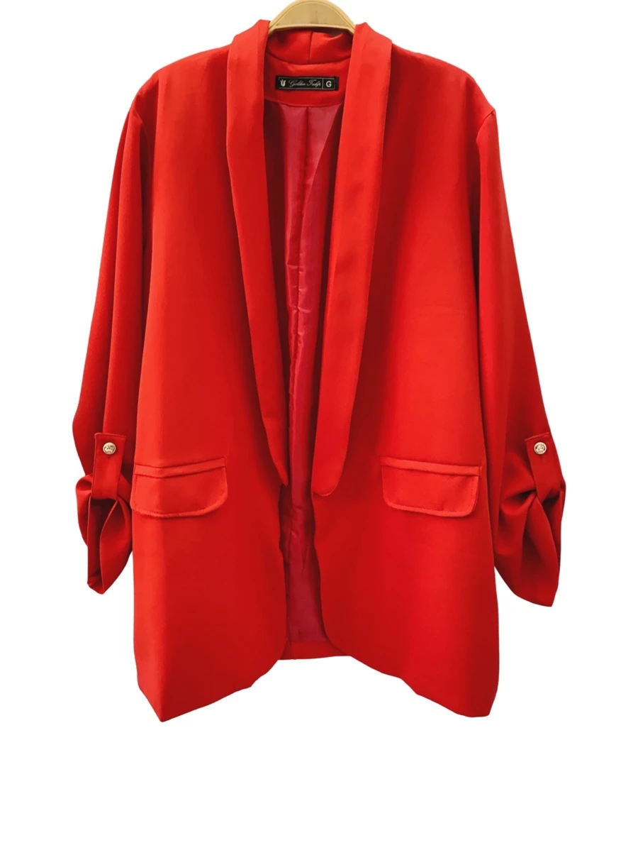 Women Blazers - Đỏ - Xem 1