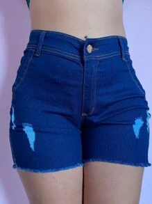 SHORTS JEANS COM LYCRA  DO 44 AO 52