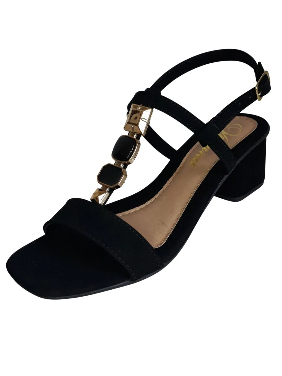 Women Heeled Sandals - màu đen - Xem 1