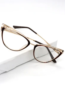 Eyeglasses - 鏽棕色 - 查看 4