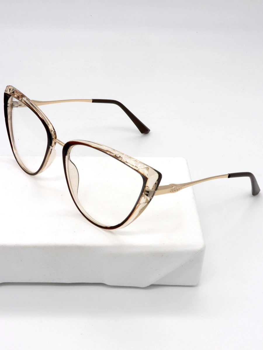 Eyeglasses - 鏽棕色 - 查看 1