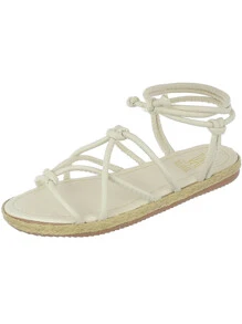 Women Flat Sandals - 香檳色 - 查看 2