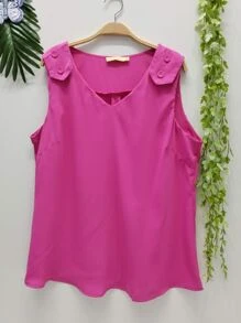 Women Blouses - Màu Hồng Tươi - Xem 1