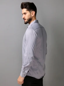 Men Shirts - Xám - Xem 4