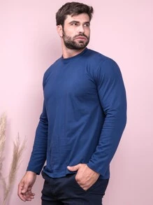 Men T-Shirts & Tanks - 藍色 - 查看 3