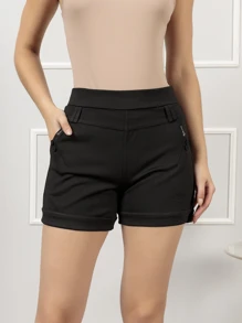 Women Shorts - màu đen - Xem 5