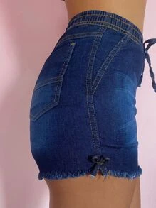 SHORTS JEANS FEMININO SEM LYCRA