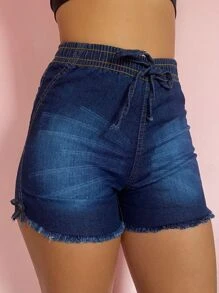 SHORTS JEANS FEMININO SEM LYCRA