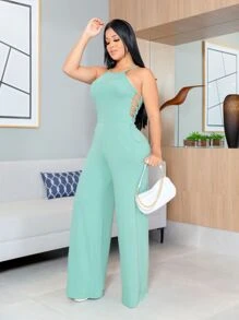 Women Bodysuits - Mint Green - View 2