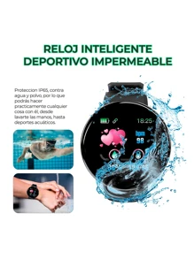 Reloj Inteligente Resistente al Agua Deportivo SmartWatch - Blanco - Ver 2
