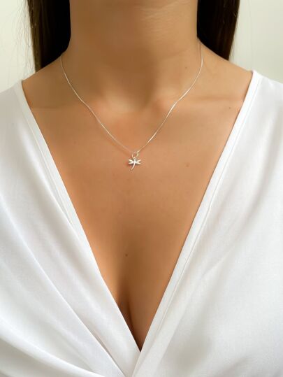 Colar Libélula de Prata 925