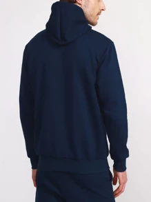 Men Sweatshirts - 藏蓝色 - 查看 2