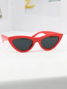 Thời trang nữ Kính Giải trí , Thích hợp Đối với Mặc hàng ngày Giải trí - Đỏ - Xem 4