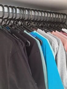 Cabide Grosso 30 Cabides  Não Desfia Roupa Nem Amassa