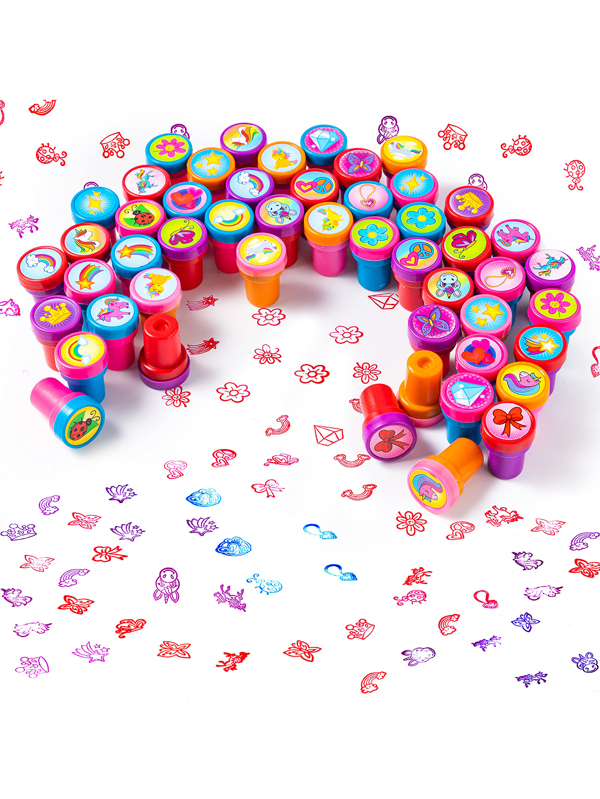 JOYIN 50 Pcs Assorted Stamps for Kids SelfInk Stamps SHEIN USA
