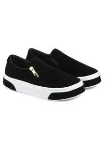 GuGi Women Casual Shoes - 黑色 - 查看 5