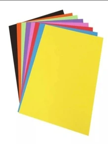 100 Color Sheets Assorted Color Pack. - 멀티컬러 - 보기 2