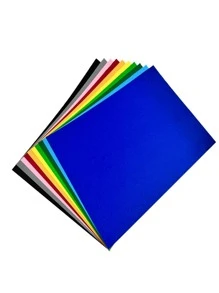 100 Color Sheets Assorted Color Pack. - 멀티컬러 - 보기 3