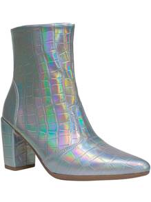 Munita Women Fashion Boots - 銀色 - 查看 3