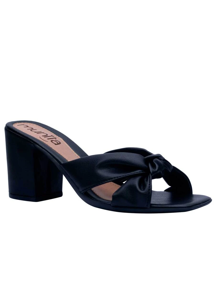 Munita Women Heeled Sandals - màu đen - Xem 1