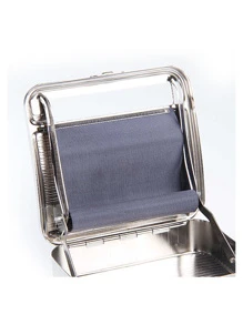 Cenicero Roladora Forjadora Liar Lujo Plateada - Gris Claro - Ver 3