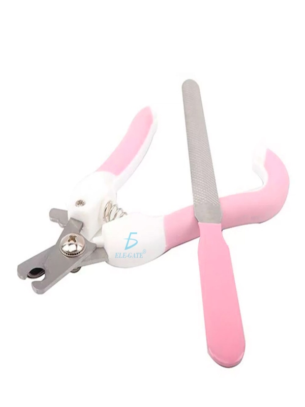 Accesorios Para Mascotas MAS.08 Fabricados con materiales duraderos para cortar las uñas de las mascotas de forma efectiva y segura. Viene con limas para suavizar los bordes de las uñas después de cortarlas, evitando arañazos y cortes irregulares. Para Perros y Gatos Facilita el corte de uñas, brindando comodidad y seguridad tanto para la mascota como para el dueño, reduciendo el riesgo de lesiones. 2pz ELE-GATE