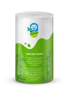 Toallas de papel bambú desechables para pañal ecológico 1 rollo
