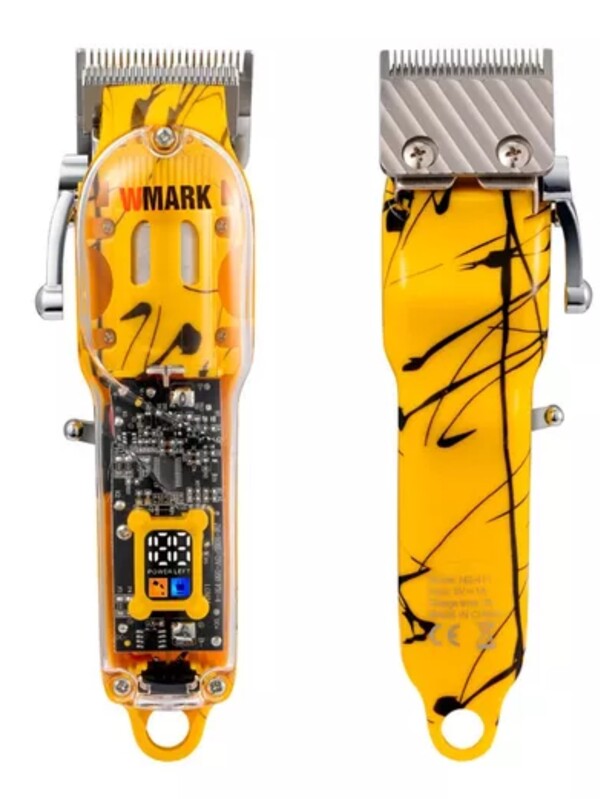 Cortador De Cabelo Wmark Ng 411 Amarelo