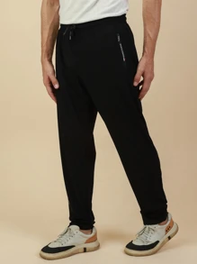 Men Pants - 黑色 - 查看 2