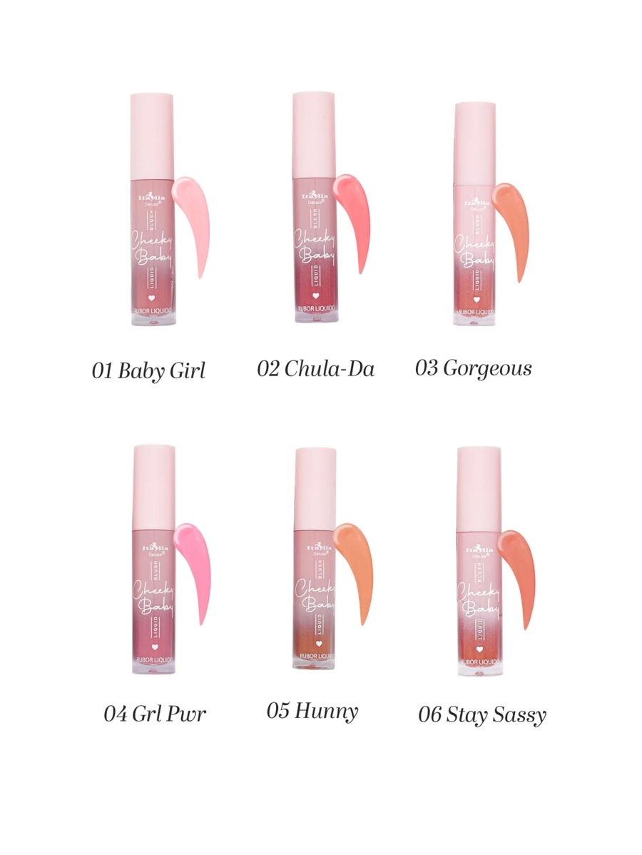 Rubor Liquido Cheeky Baby Italia Deluxe Moda de Mujer SHEIN México