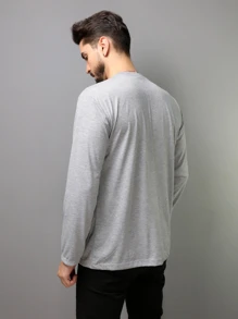 Men T-Shirts & Tanks - 灰色 - 查看 6