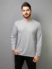 Men T-Shirts & Tanks - 灰色 - 查看 1