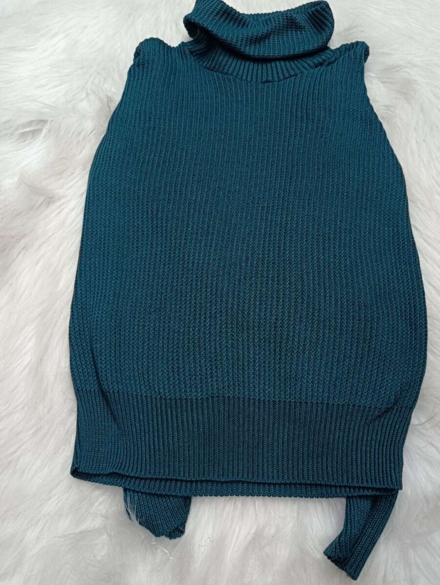 Women Sweaters - Royal Blue - View 1
