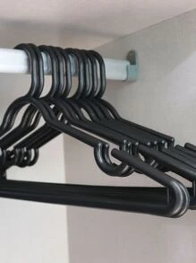 Cabide Grosso 10 Cabides  Não Desfia Roupa Nem Amassa