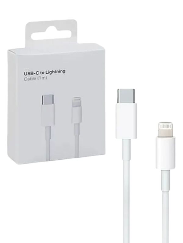 CABO LIGHTNING USB-C / CARREGAMENTO RÁPIDO DE 1M