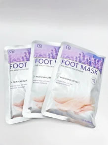 Set de 3 Pzs De Mascarillas Para Pies Lavanda US - Morado - Ver 1