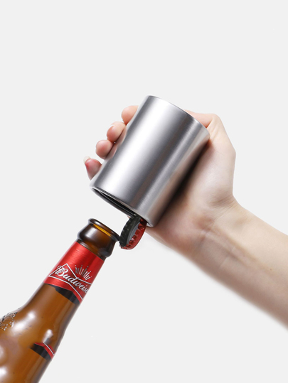 Destapador Magnetico Automatico de Botellas Acero Inoxidable