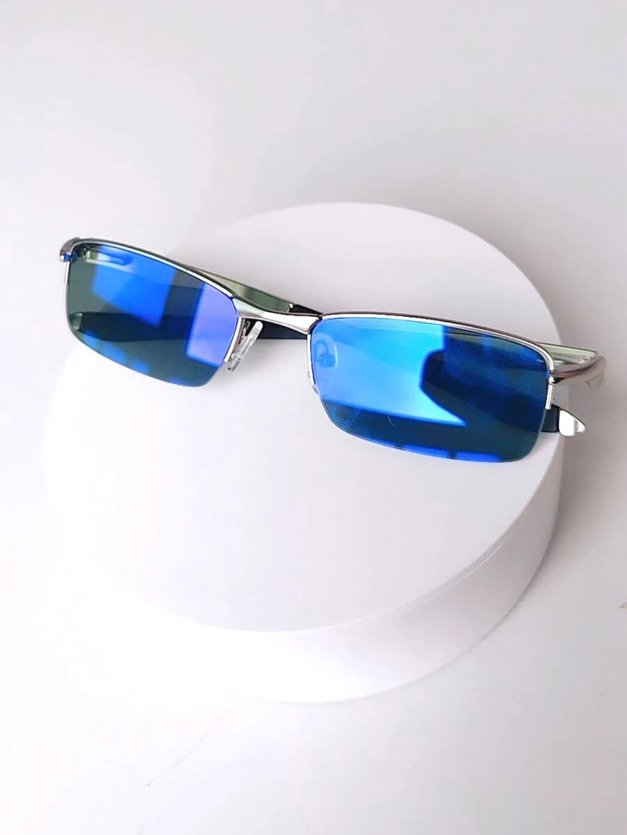 Men Fashion Glasses - Màu xanh lam - Xem 1
