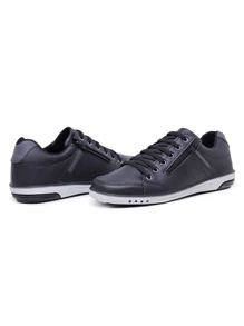 Men Sneakers - 黑色 - 查看 1
